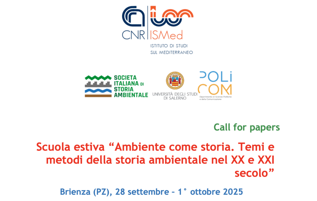 Ambiente come storia. Temi e metodi della storia ambientale nel XX e XXI secolo