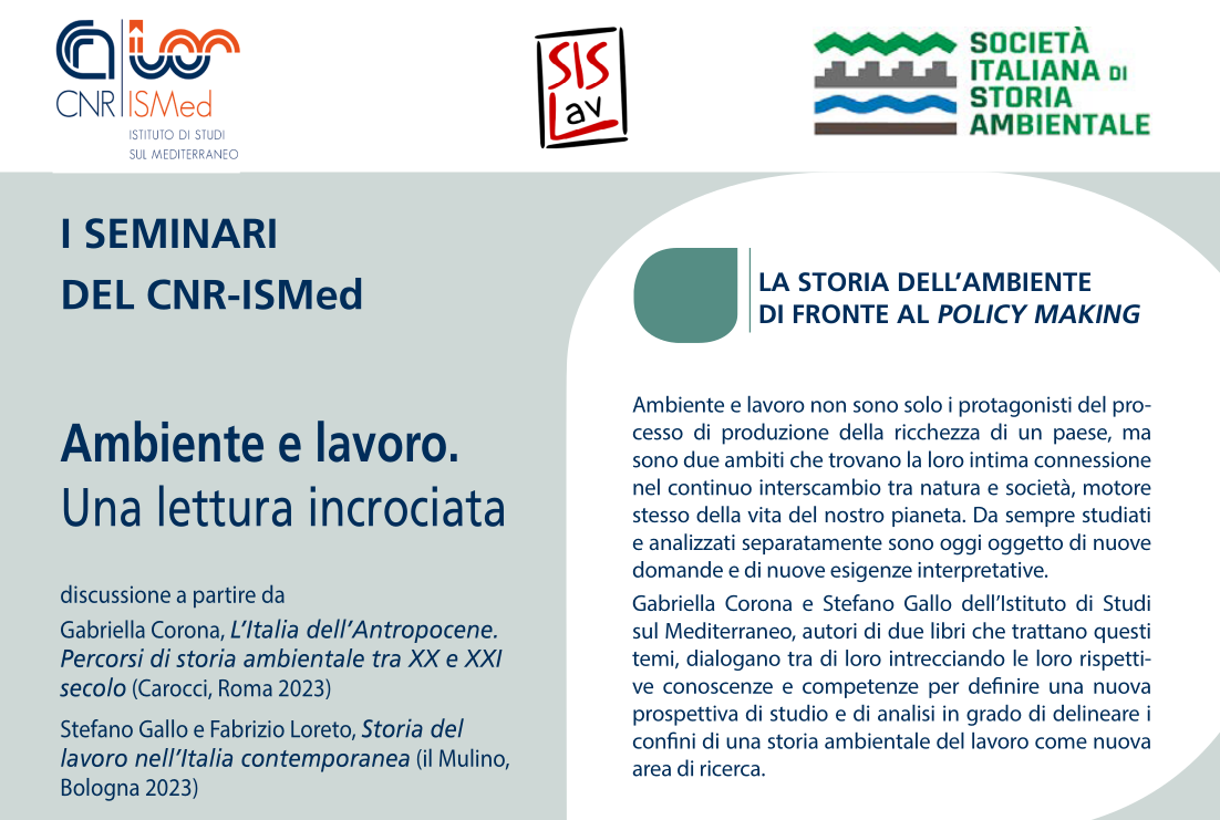 Ambiente e Lavoro. Una lettura incrociata