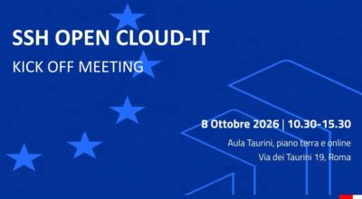 SSHOpenCloud-IT: il CNR-ISMed partecipa al progetto nazionale per l’innovazione digitale delle infrastrutture di ricerca